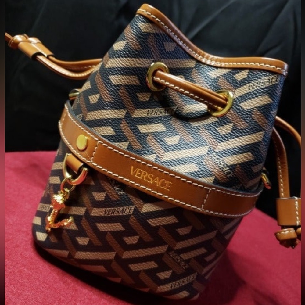 Versace bucket bag